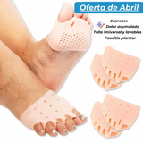 Almohadillas terapéuticas con Separador de dedos